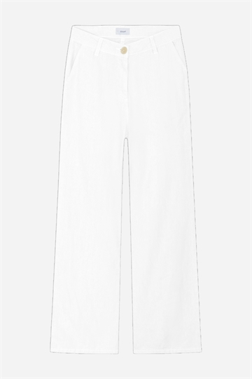GRUNT GRDudai Linen pants - White